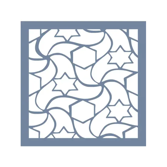 EHGE38 Geometrik Desen Stencil 45x45cm