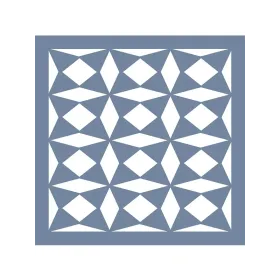 EHGE39 Geometrik Desen Stencil 45x45cm