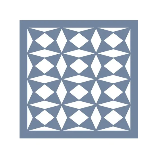 EHGE39 Geometrik Desen Stencil 45x45cm