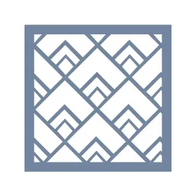 EHGE43 Geometrik Desen Stencil 45x45cm