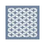 EHGE45 Geometrik Desen Stencil 45x45cm