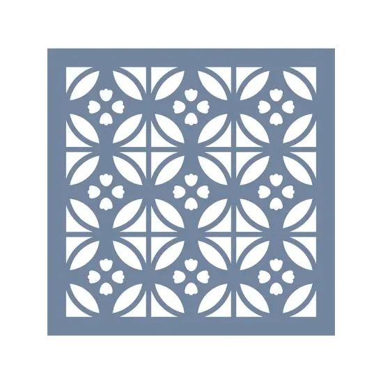 EHGE46 Geometrik Desen Stencil 45x45cm