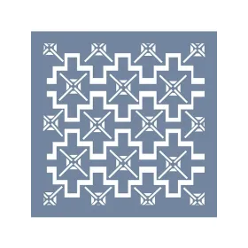 EHGE48 Geometrik Desen Stencil 45x45cm