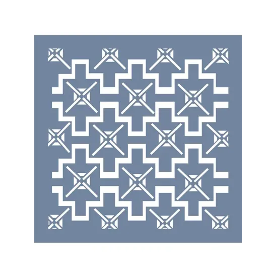 EHGE48 Geometrik Desen Stencil 45x45cm