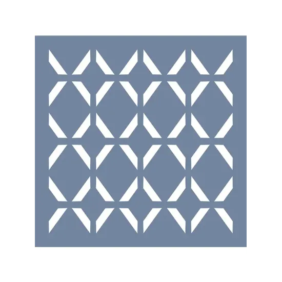 EHGE50 Geometrik Desen Stencil 45x45cm