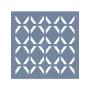 EHGE50 Geometrik Desen Stencil 45x45cm
