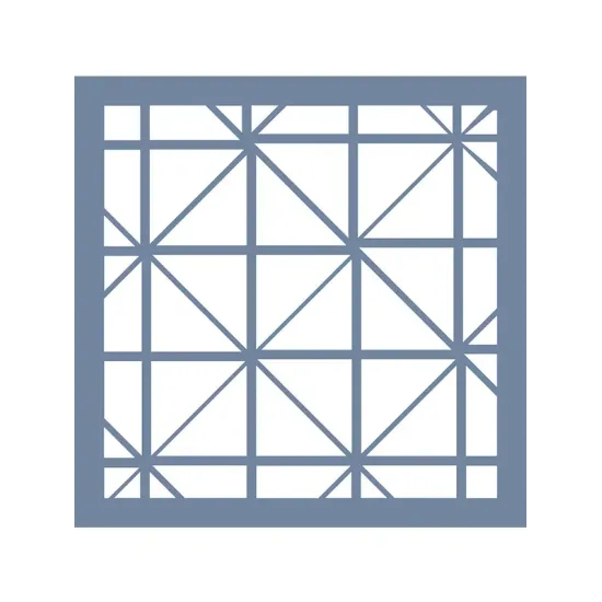 EHGE51 Geometrik Desen Stencil 45x45cm