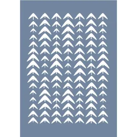 EHGE56 Geometrik Desen Stencil 21x30cm