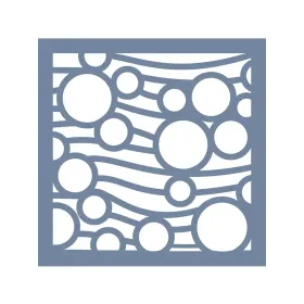 EHGE57 Geometrik Desen Stencil 45x45cm