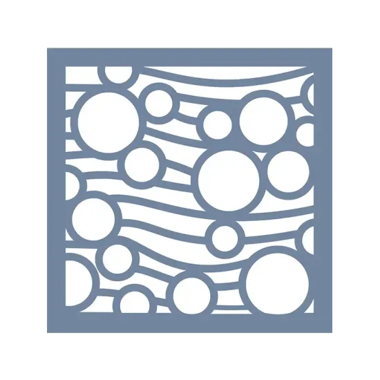 EHGE57 Geometrik Desen Stencil 45x45cm