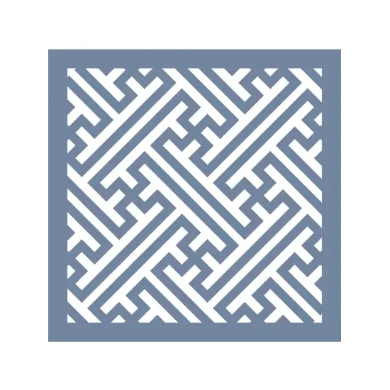 EHGE60 Geometrik Desen Stencil 45x45cm