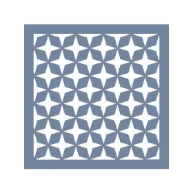 EHGE63 Geometrik Desen Stencil 45x45cm