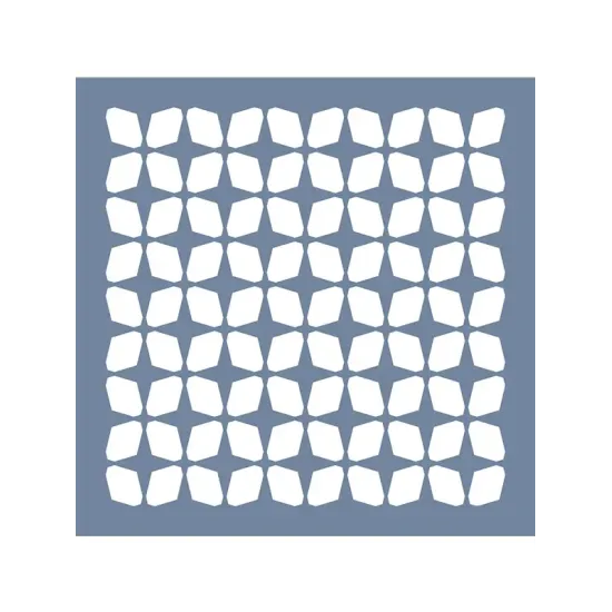 EHGE67 Geometrik Desen Stencil 45x45cm