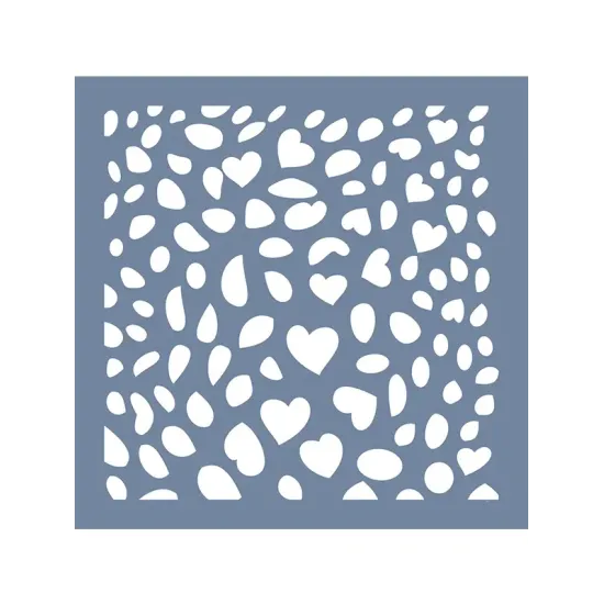 EHGE68 Dalmaçya Desen Stencil 45x45cm