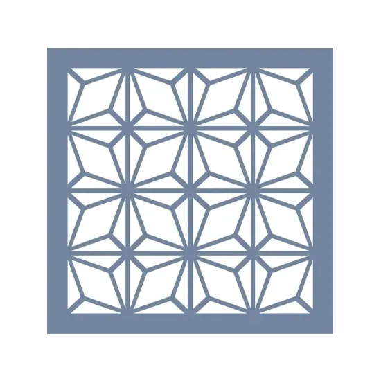 EHGE71 Geometrik Desen Stencil 25x25cm