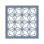 EHGE71 Geometrik Desen Stencil 25x25cm