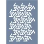 EHGE76 Geometrik Desen Stencil 21x30cm