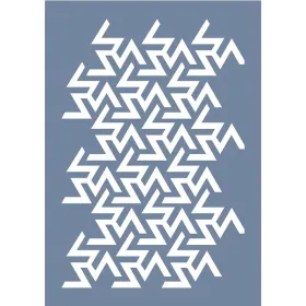 EHGE76 Geometrik Desen Stencil 25x35cm