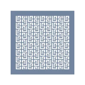 EHGE80 Geometrik Desen Stencil 25x25cm