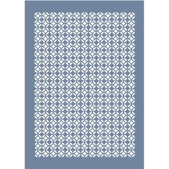 EHGE81 Geometrik Desen Stencil 25x35cm