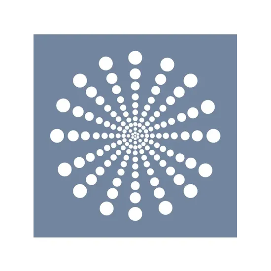 EHGE84 Geometrik Desen Stencil 25x25cm
