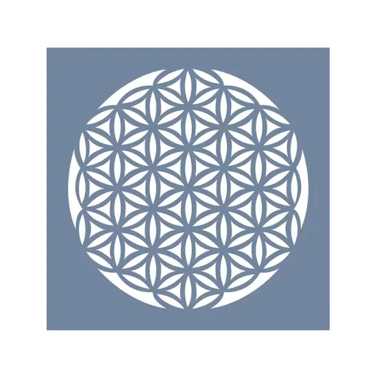 EHGE90 Geometrik Desen Stencil 45x45cm