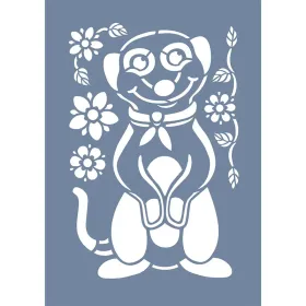 EHH18 Mirket Desen Stencil 21x30cm