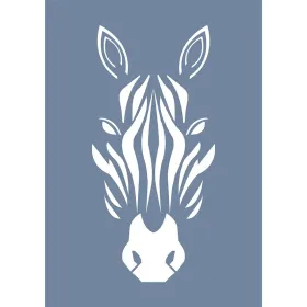 EHH29 Zebra Desen Stencil 21x30cm