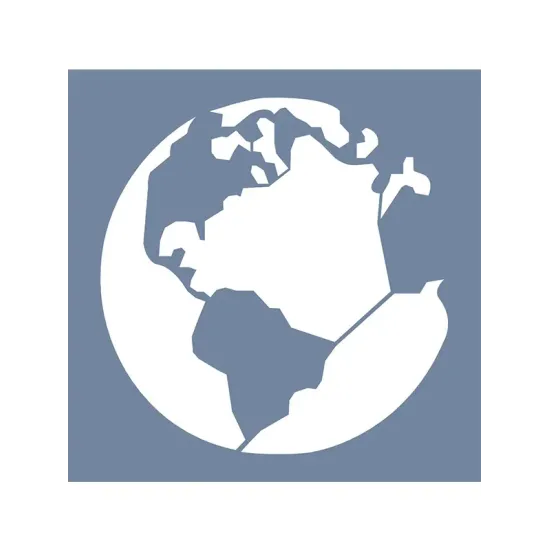 EHHT01 Dünya Desen Stencil 25x25cm