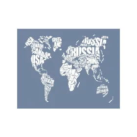 EHHT02 Dünya Hatira Stencil 35x45cm