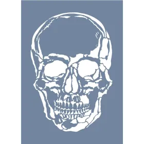 EHK03 Skull Desen Stencil 21x30cm