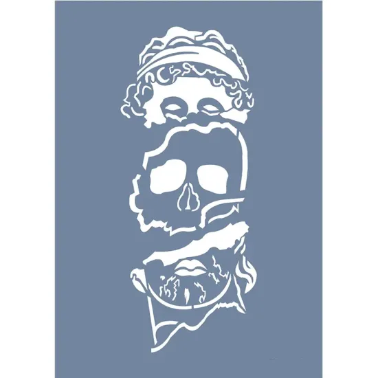EHK06 Kurukafa Desen Stencil 21x30cm