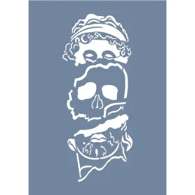 EHK06 Kurukafa Desen Stencil 25x35cm