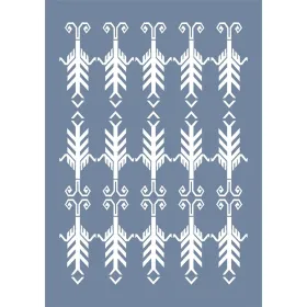 EHKM02 Kilim Desen Stencil 21x30cm