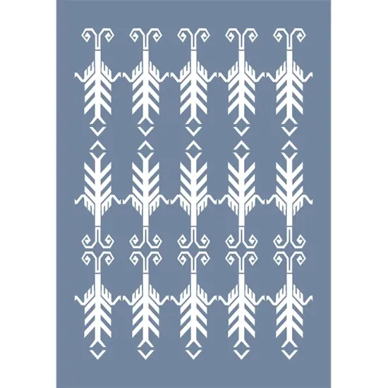 EHKM02 Kilim Desen Stencil 25x35cm