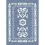 EHKM07 Kilim Desen Stencil 25x35cm