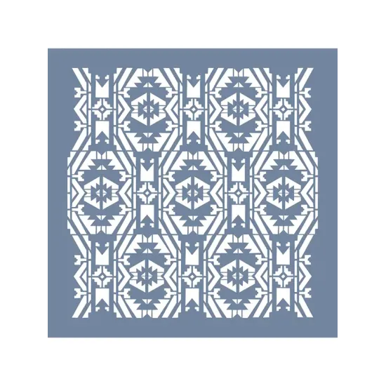 EHKM10 Kilim Desen Stencil 40x40cm