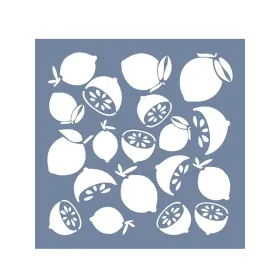 EHM04 Limon Desen Stencil 45x45cm