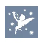 EHME02 Melek Desen Stencil 60x60cm