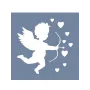 EHME04 Eros Desen Stencil 60x60cm