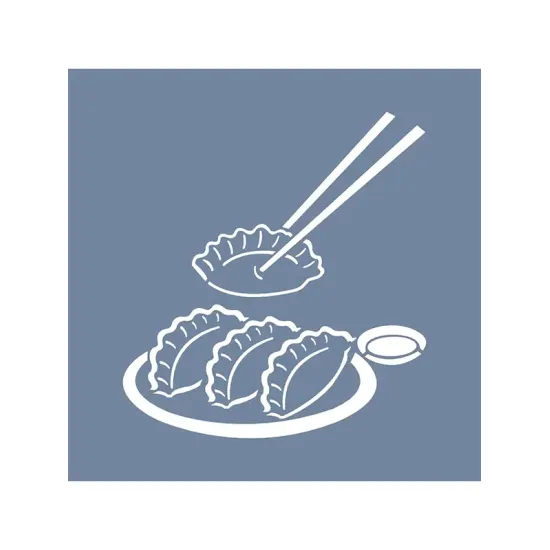 EHMK02 Çörek Desen Stencil 45x45cm