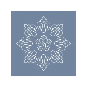 EHML02 Mandala Desen Stencil 25x25cm