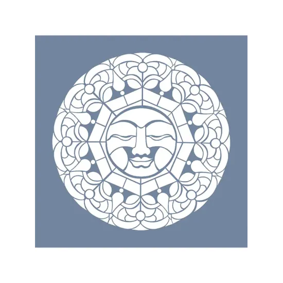EHML03 Mandala Desen Stencil 25x25cm