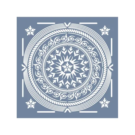 EHML06 Mandala Desen Stencil 45x45cm
