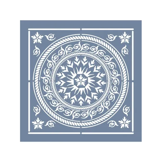 EHML07 Mandala Desen Stencil 45x45cm