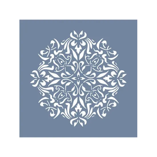 EHML11 Mandala Desen Stencil 20x20cm