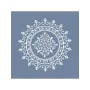 EHML12 Mandala Desen Stencil 60x60cm
