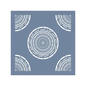 EHML13 Mandala Desen Stencil 45x45cm