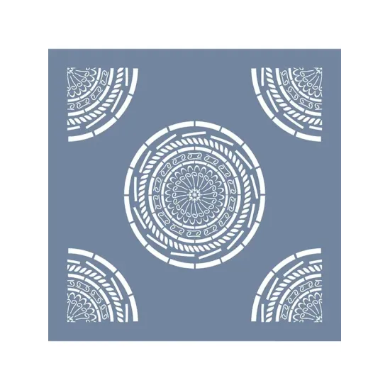 EHML13 Mandala Desen Stencil 45x45cm