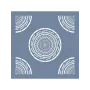 EHML13 Mandala Desen Stencil 45x45cm
